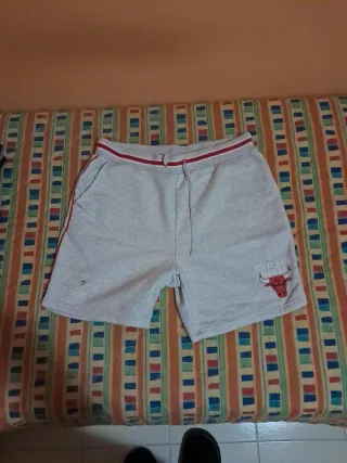 Pantaloncini Chicago Bulls grigi