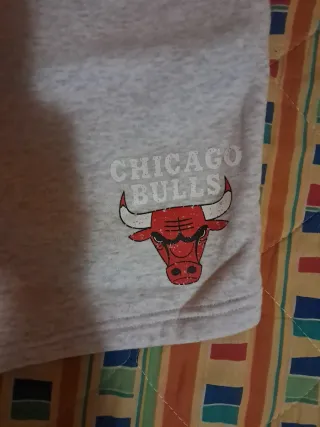 Pantaloncini Chicago Bulls grigi