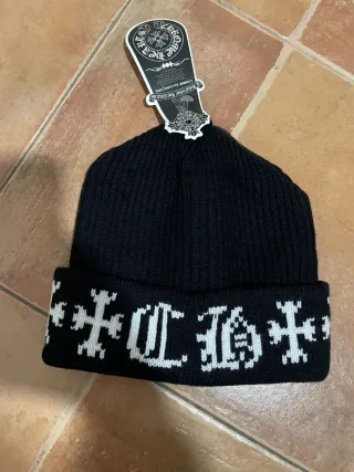 Gorro Negro y Blanco Chrome Hearts