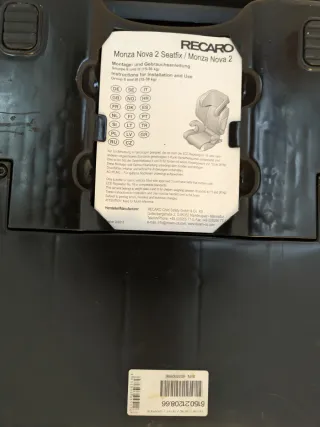 Silla coche Recaro Monza Nova 2