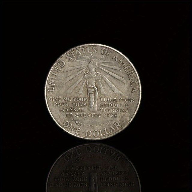 ÚLTIMA! MONEDA ELLIS ISLAND 1906 ESTATUA LIBERTAD