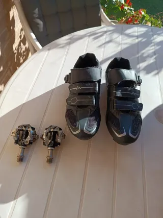 OFERTA!!! Zapatillas y pedales ciclismo MTB