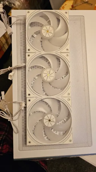 3 Ventiladores PC Blancos