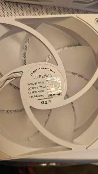 3 Ventiladores PC Blancos