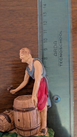 Statuina presepe: bottaio rara