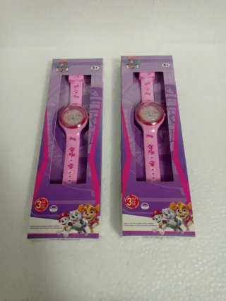 Reloj Patrulla Canina Rosa Niña