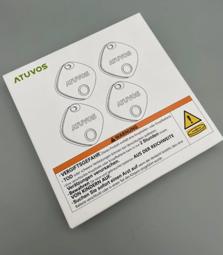 Atuvos GPS Bluetooth Tracker - Confezione da 4