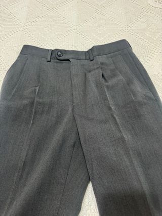 Traje de 3 piezas hombre gris