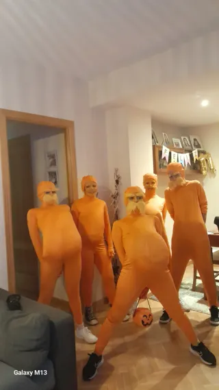 Disfraz Lorax Naranja Talla Única