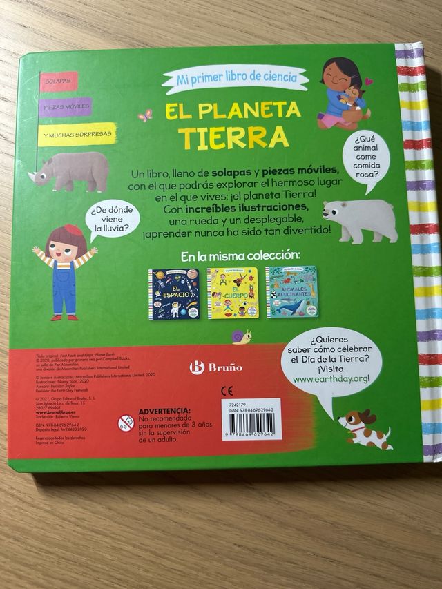 Mi primer libro de ciencia. El planeta Tierra