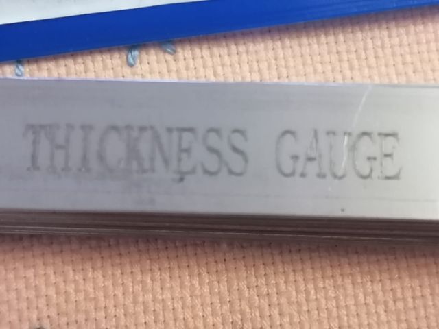 Galgas Acero 32 Cuchillas