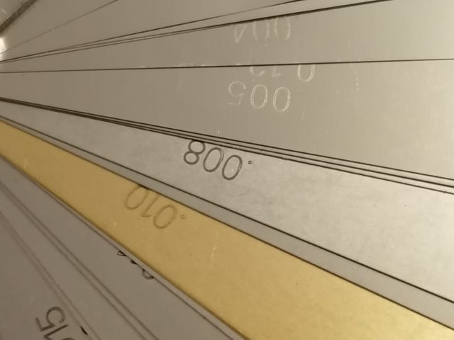 Galgas Acero 32 Cuchillas