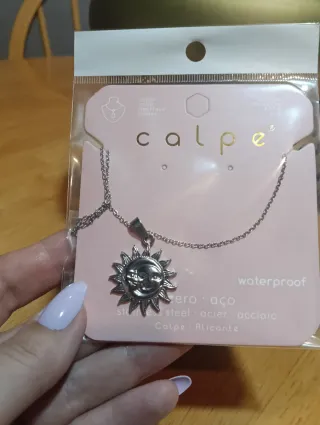 Collar Sol y Luna Calpe Plata