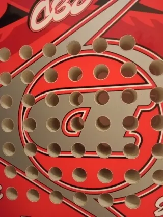 Raqueta Pádel y funda Dunlop RED 38