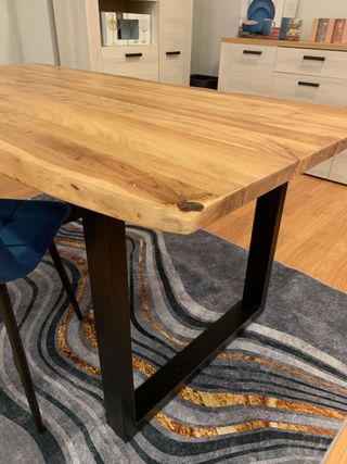 OFERTA DE MESA/COMEDOR DE MADERA NATURAL