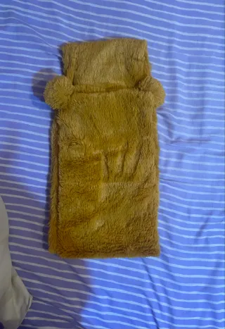 Bufanda de cuello de peluche