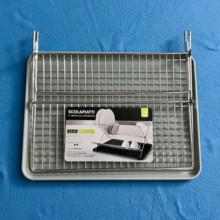 SCOLAPIATTI IN METALLO CROMATO