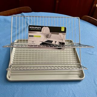 SCOLAPIATTI IN METALLO CROMATO