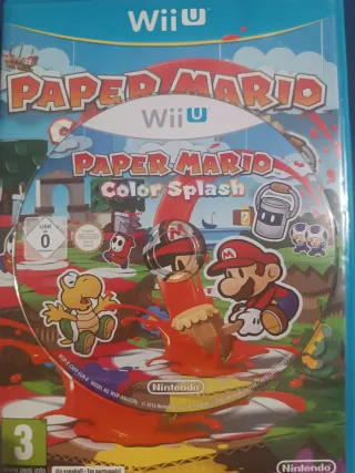 Paper Mario Color Splash Wii U