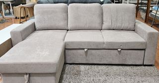 BLACK FRIDAY DE SOFA CAMA CHAISE LONGUE CON ARCON