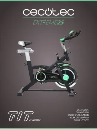Bicicleta Estática Cecotec Extreme 25