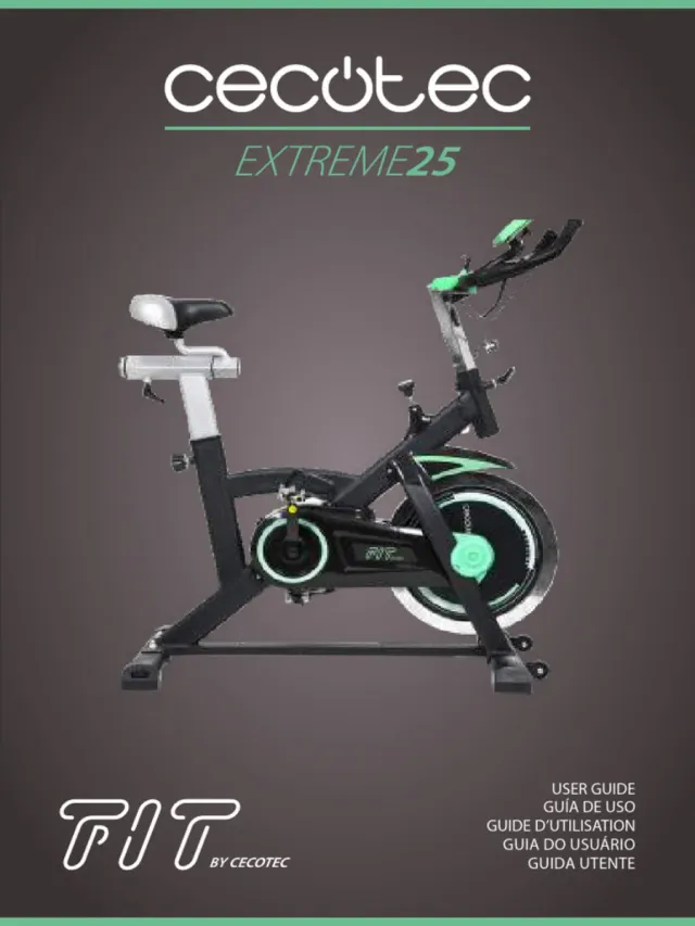 Bicicleta Estática Cecotec Extreme 25