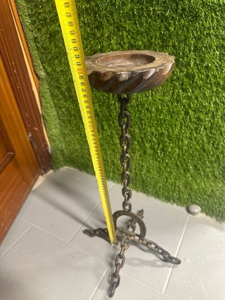 Pie de forja Singer + Radio sin usar