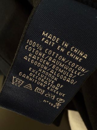 Polo Ralph Lauren negro de manga larga