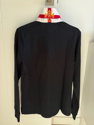 Polo Ralph Lauren negro de manga larga