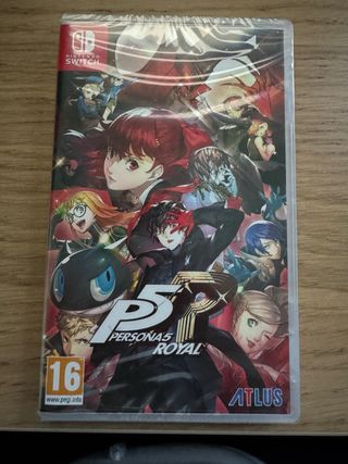 Persona 5 Royal Switch Precintado