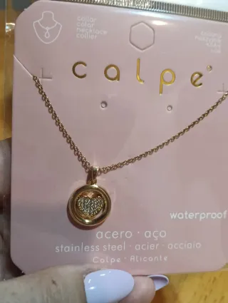 Collar Calpe Corazón Dorado