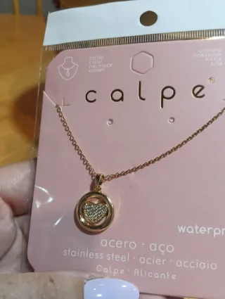 Collar Calpe Corazón Dorado
