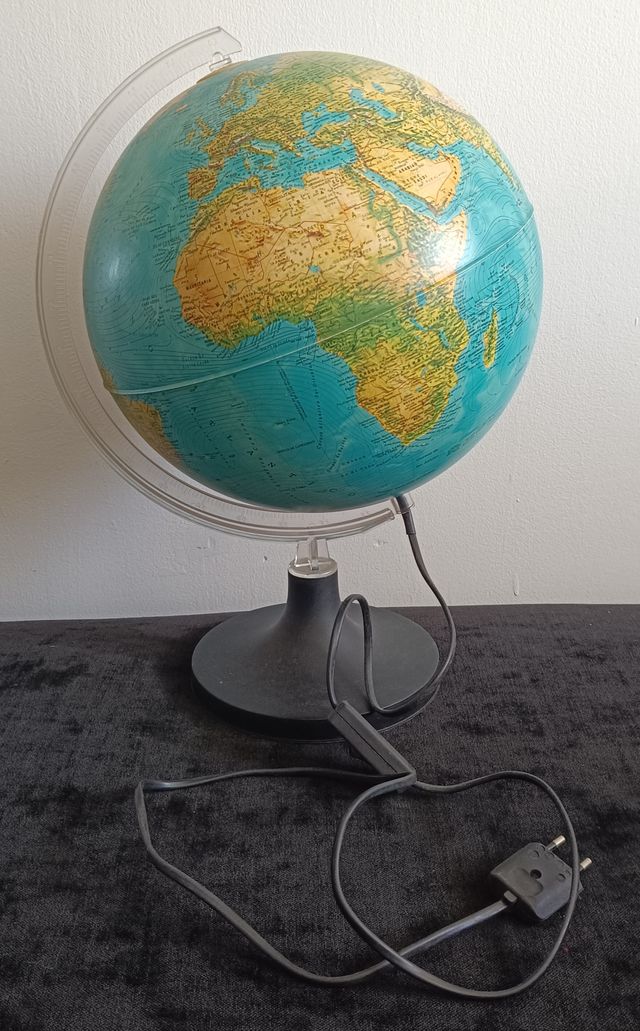 BOLA DEL MUNDO - GLOBO TERRAQUEO CON LUZ