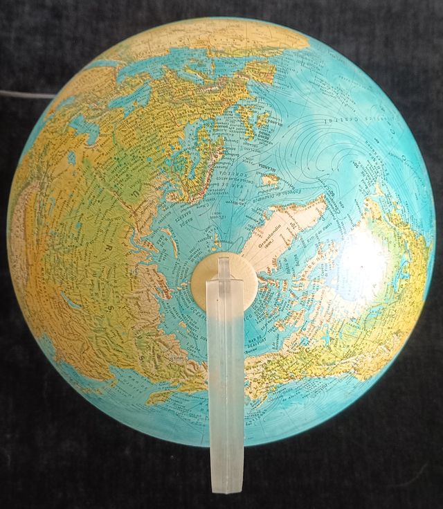 BOLA DEL MUNDO - GLOBO TERRAQUEO CON LUZ