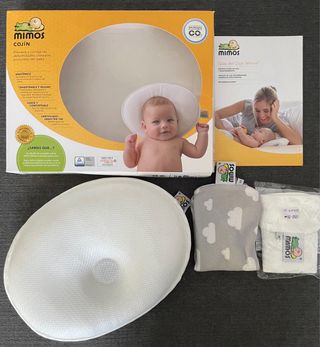 Cojín Mimos Antiplagiocefalia Bebé