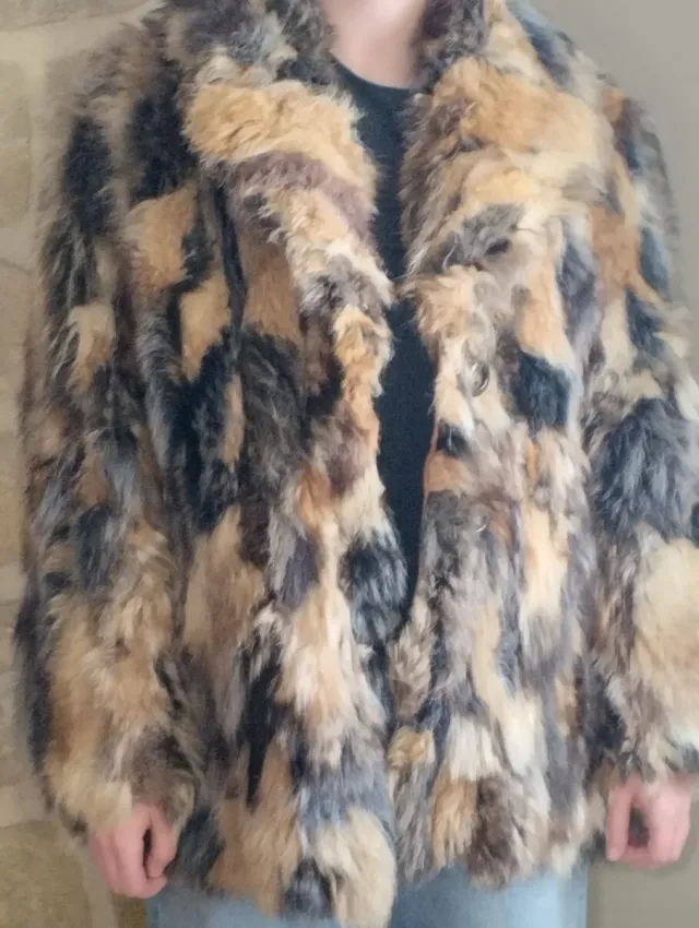 Chaqueta de piel natural