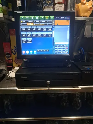 TPV Táctil, Cajón Registradora e Impresora