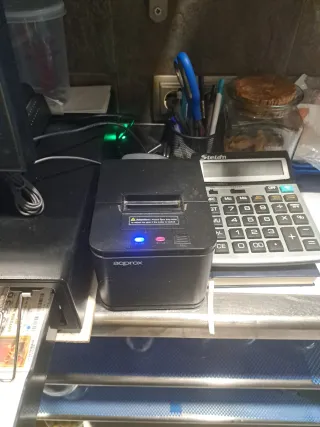 TPV Táctil, Cajón Registradora e Impresora