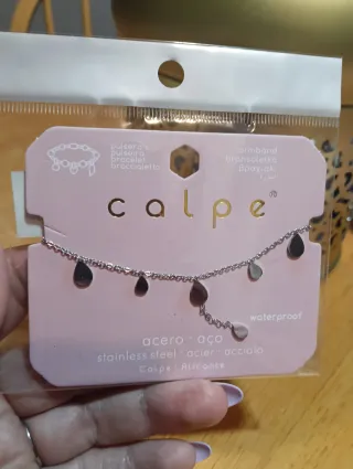 Collar Calpe Plata Gotas