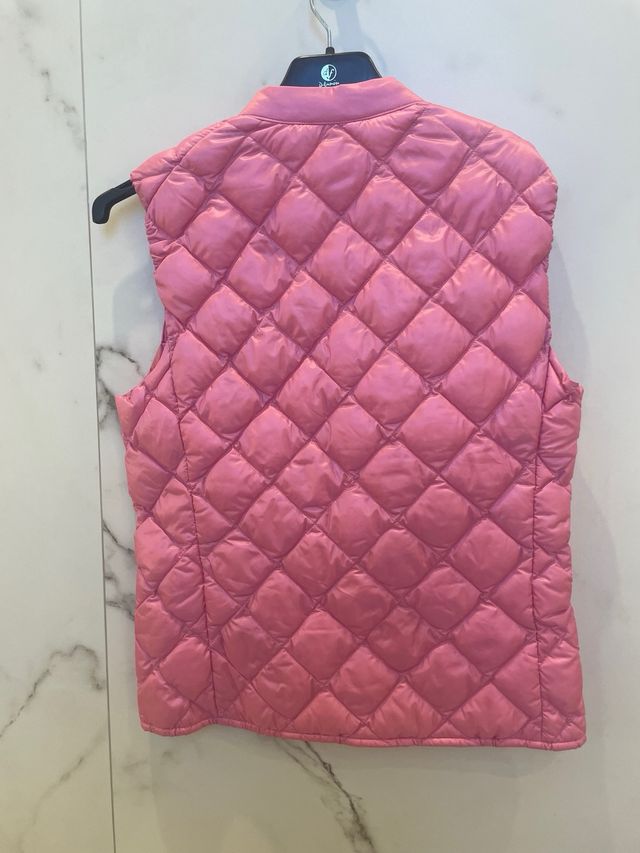 Chaleco Uniqlo acolchado rosa