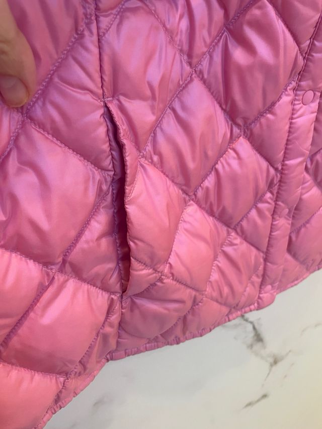 Chaleco Uniqlo acolchado rosa