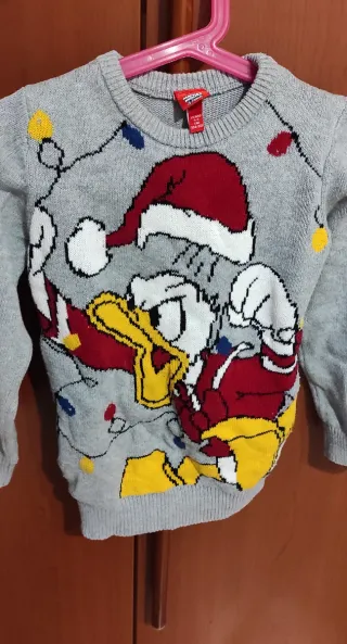 Maglione natalizio, bambino 4/5 anni (104/110 cm)