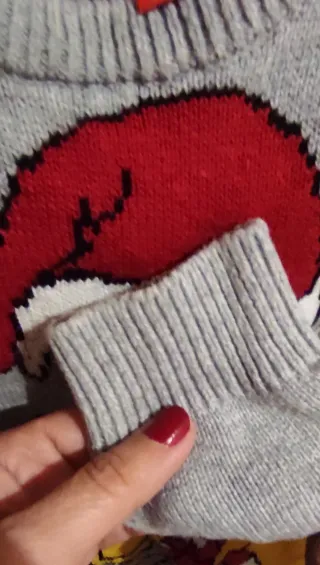 Maglione natalizio, bambino 4/5 anni (104/110 cm)