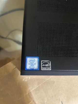 Mini PC HP EliteDesk Negro
