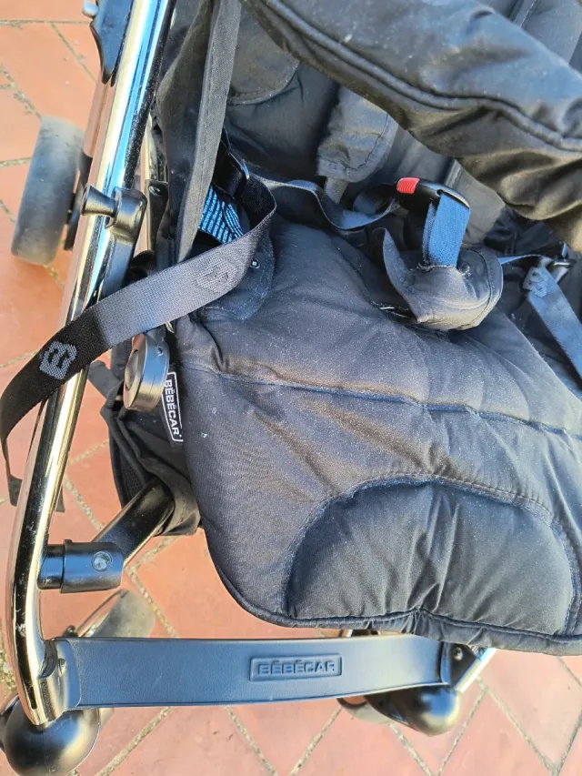 Cochecito Bebé Negro plegable