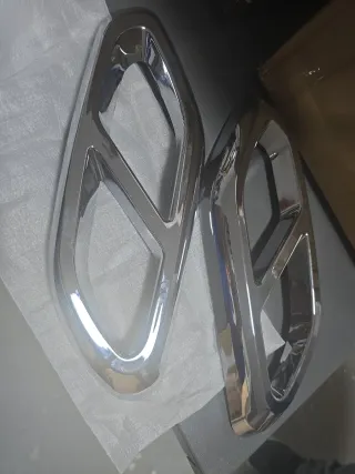 Carcasas Cromadas para Coche (2 unidades)