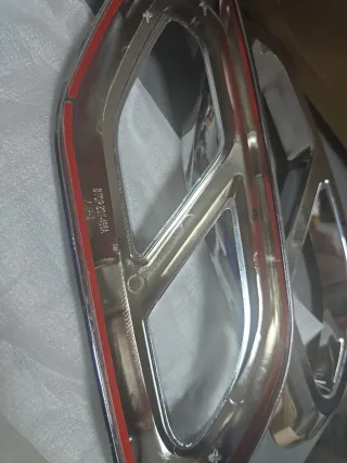 Carcasas Cromadas para Coche (2 unidades)