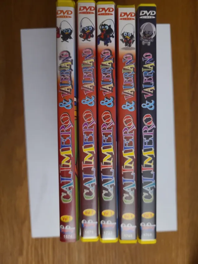 Calimero & Valeriano Serie DVD Vol 1 al 5