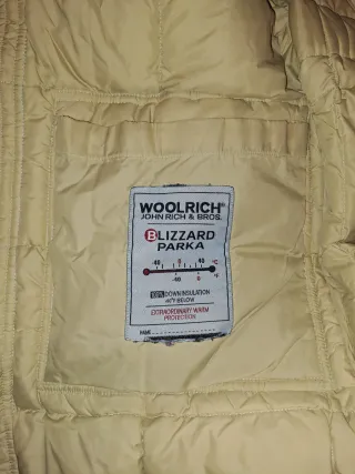 Parka Imbottita WOOLRICH Blizzard Down JKT