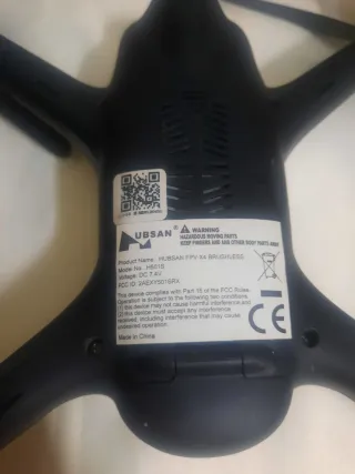 Dron Hubsan H501s Pro Brushless Cámara